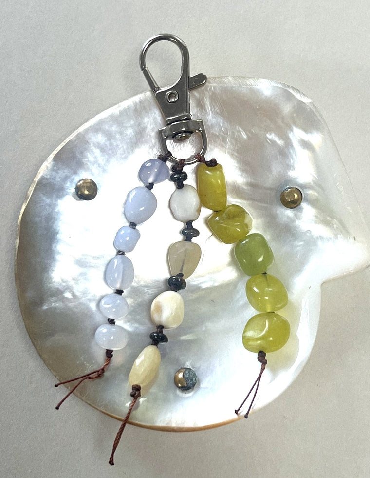 Stoned Charm - Olive Jade & Yellow Jade by Palm of Feronia, photo 2