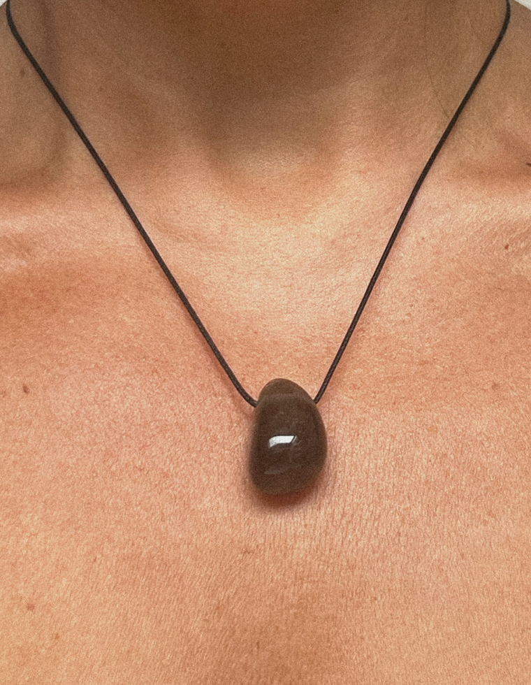 Orrin II - Smoky Quartz Mini Forma Pendant