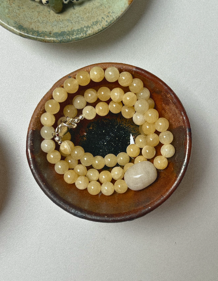 Perenne - Aragonite & Beryl Necklace