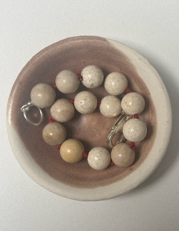 Evara - Petrified Wood Heirloom Bracelet