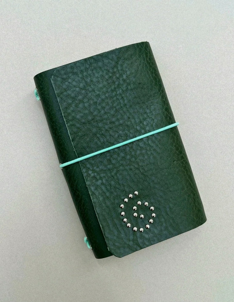 The Spiral Field Journal – Moss Green by Palm of Feronia