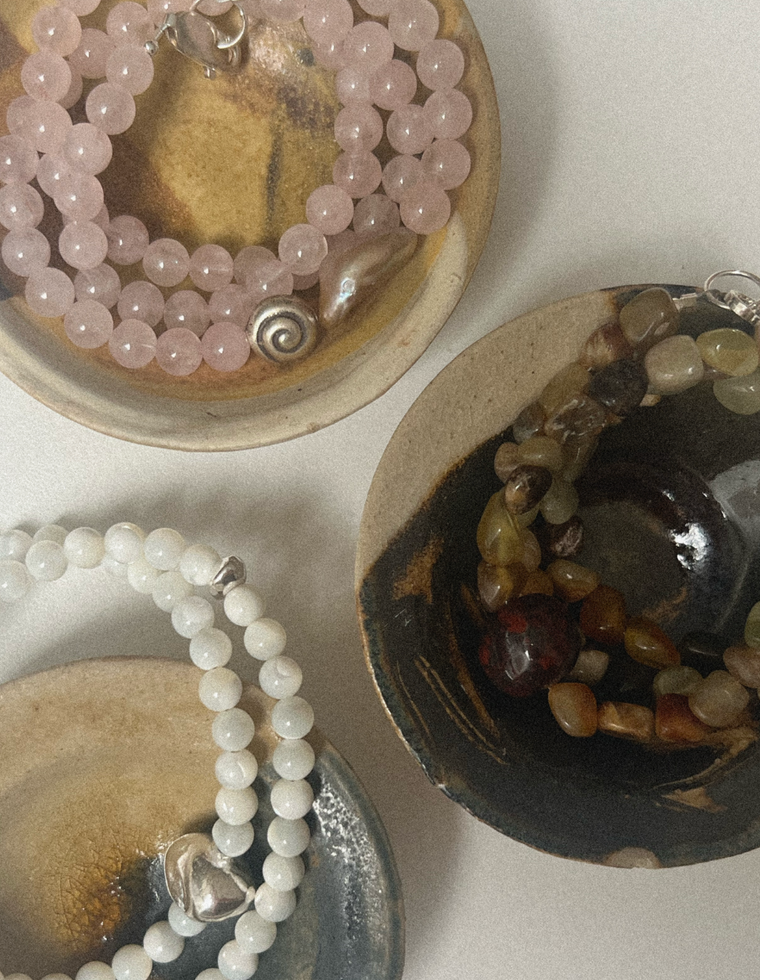 Ferali - Jade & Red Jasper Necklace