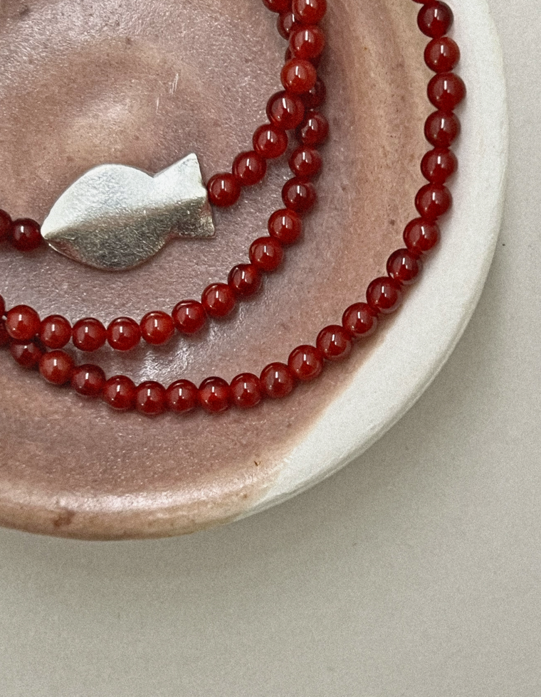 Saela - Carnelian Necklace