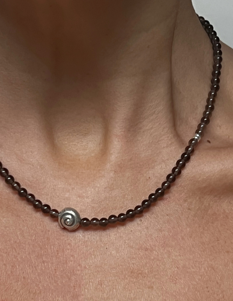Sorenne - Smoky Quartz Necklace