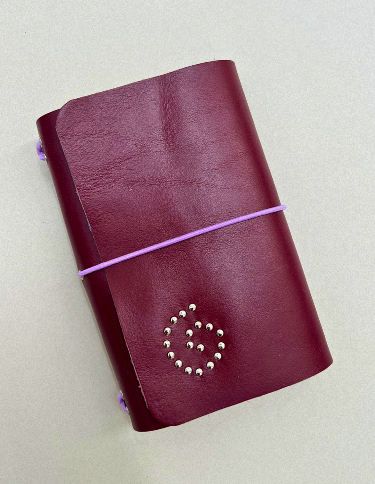 The Spiral Field Journal – Oxblood