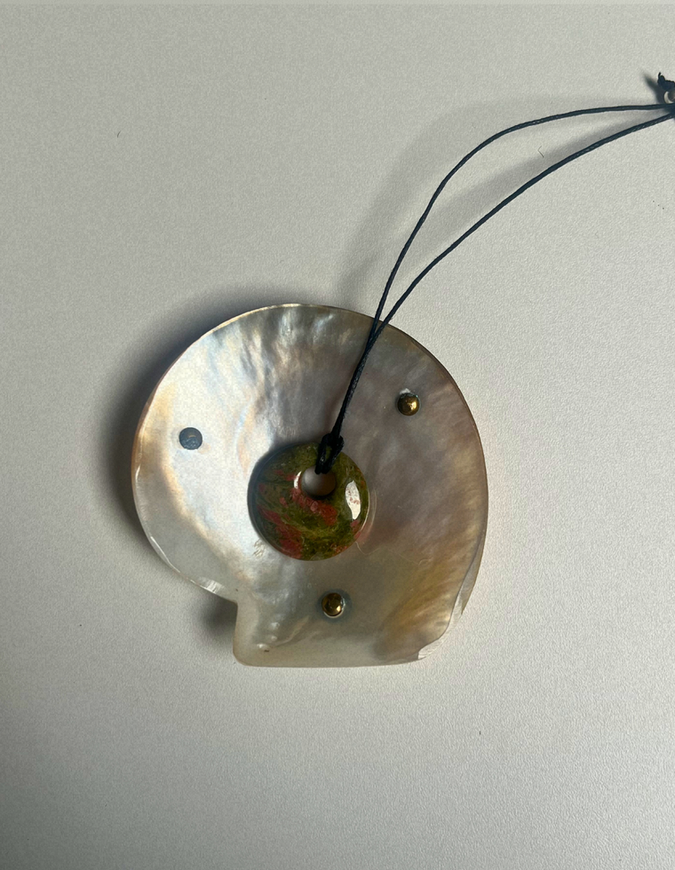 Unakite Circa Pendant