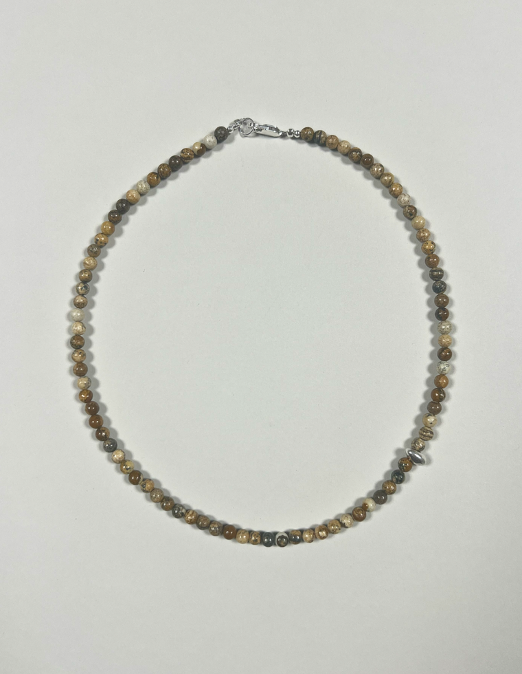 Lythera - Picture Jasper Necklace