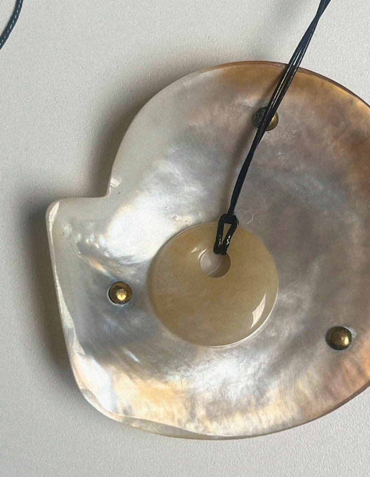 Yellow Topaz Circa Pendant (Light) by Palm of Feronia