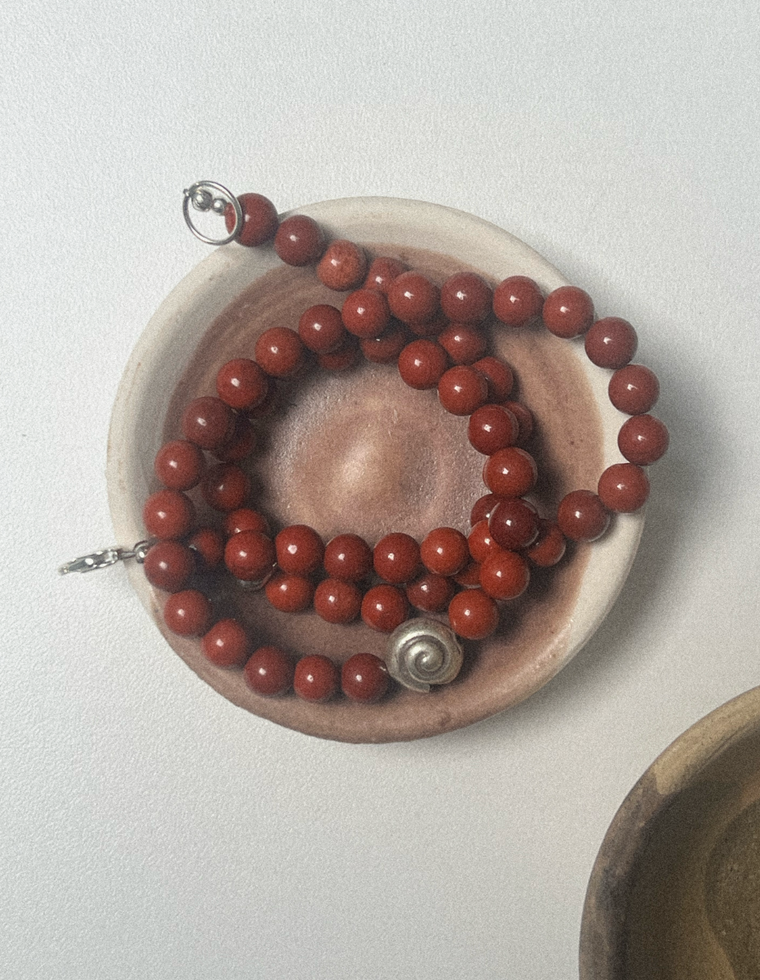 Sorvella - Red Jasper Necklace