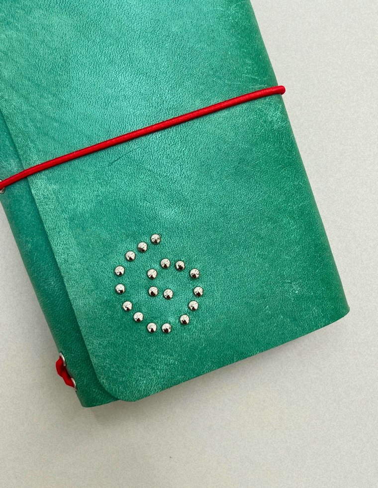 The Spiral Field Journal – Patina Blue
