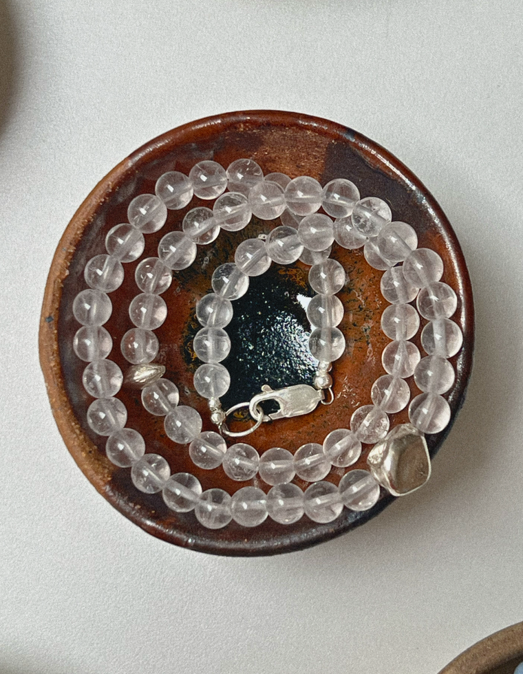 Iskra - Clear Quartz Necklace