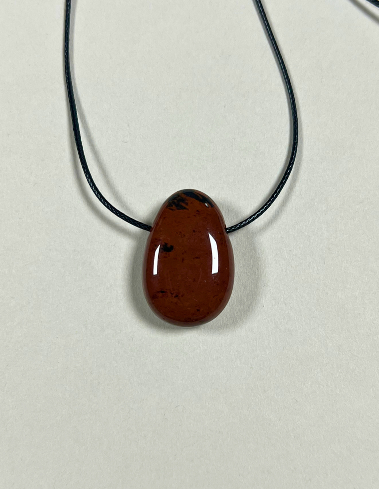 Calenthe V - Mahogany Obsidian Forma Pendant