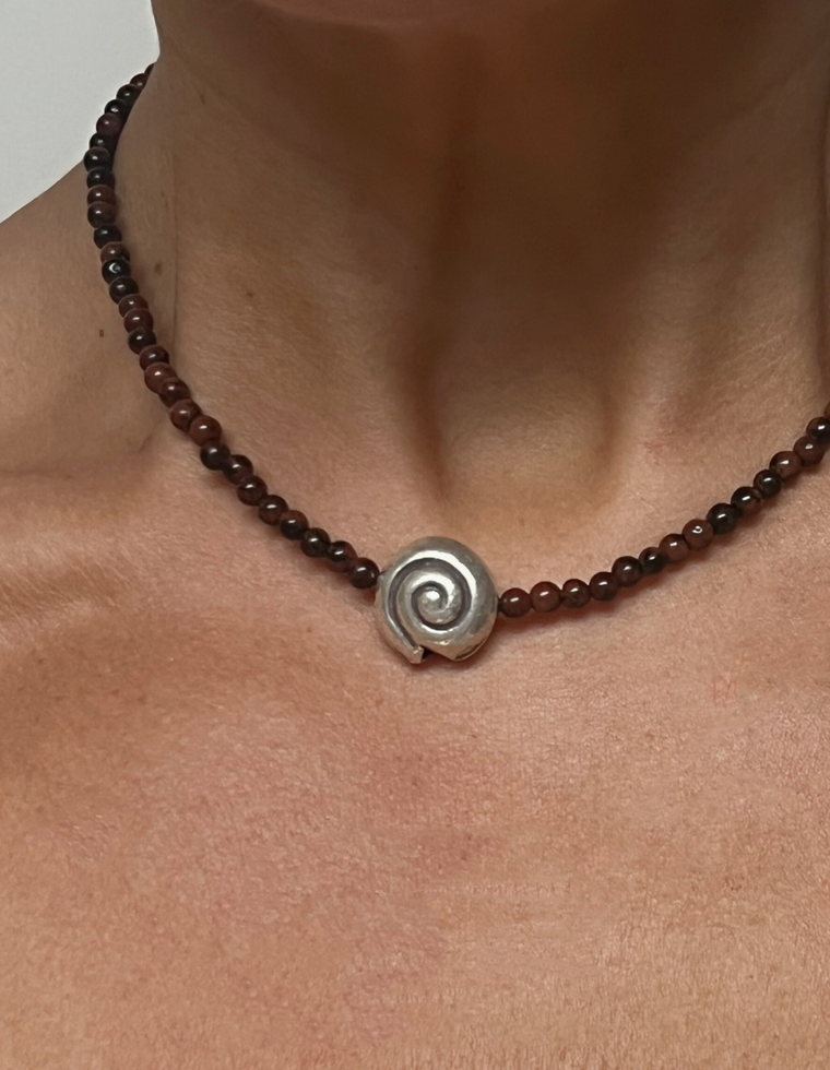 Orathen - Mahogany Obsidian Necklace