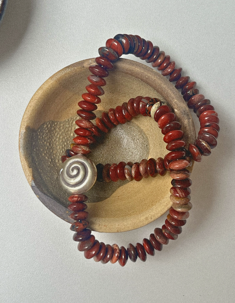 Sorinelle - Brecciated Red Jasper Necklace