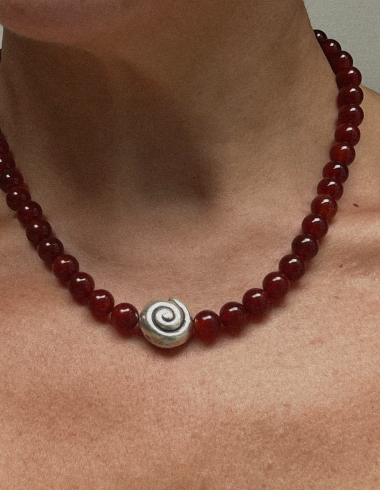 Revira II - Carnelian Necklace