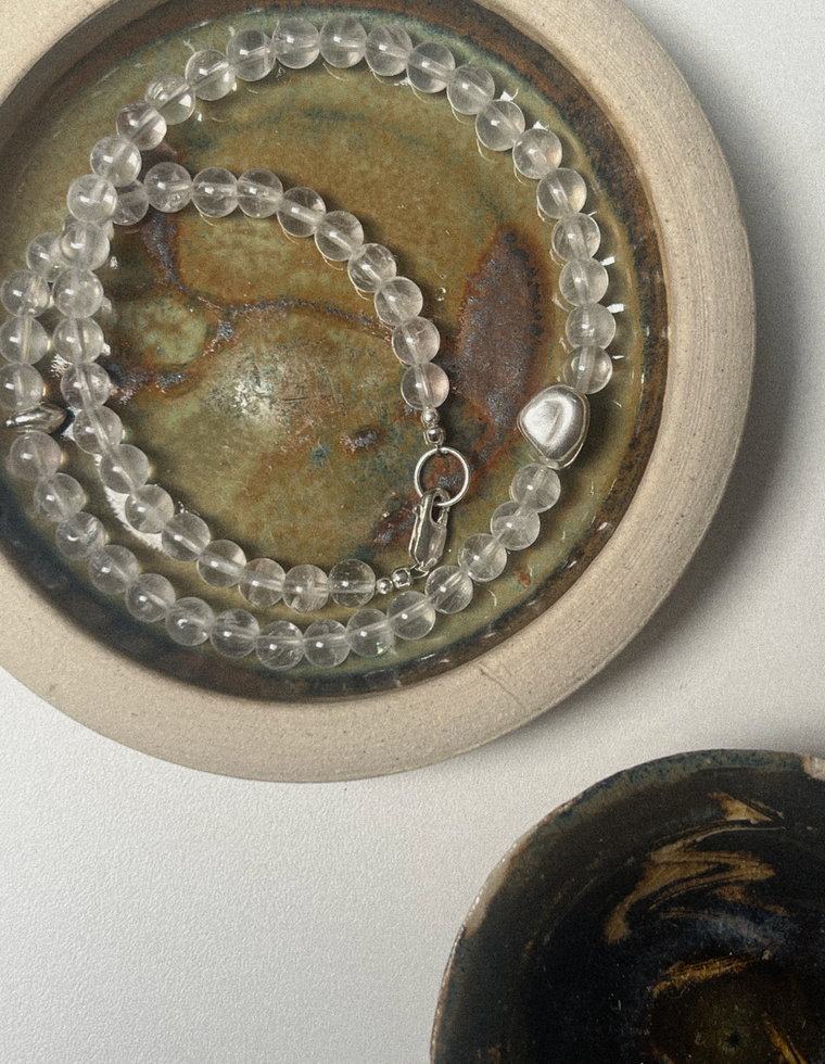 Ceritha - Clear Quartz Necklace