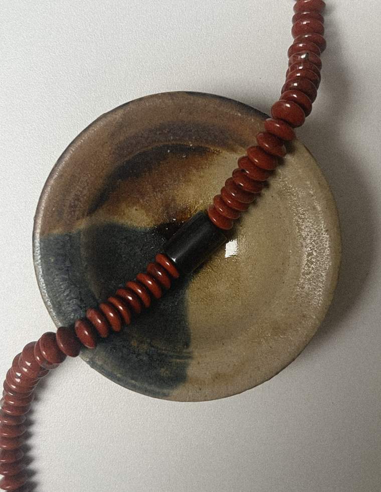 Elthric II - Brecciated Jasper & Onyx Necklace