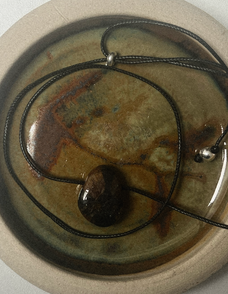 Salva - Chiastolite Forma Pendant