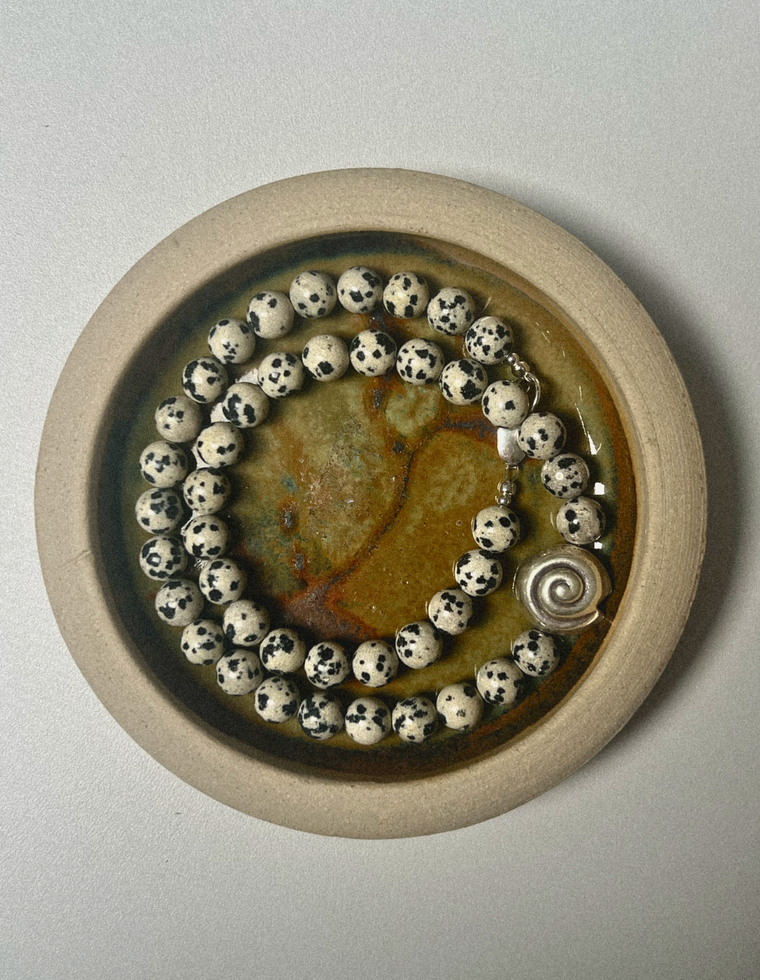 Virethra - Dalmatian Jasper Necklace