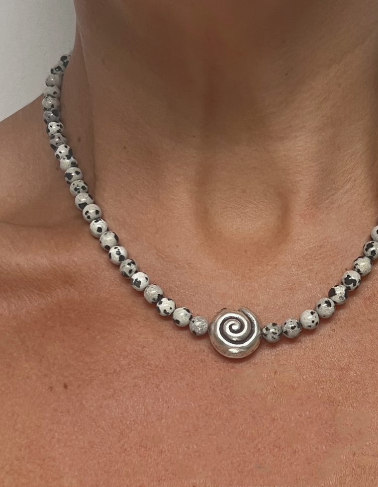 Eryndor - Dalmatian Jasper Necklace