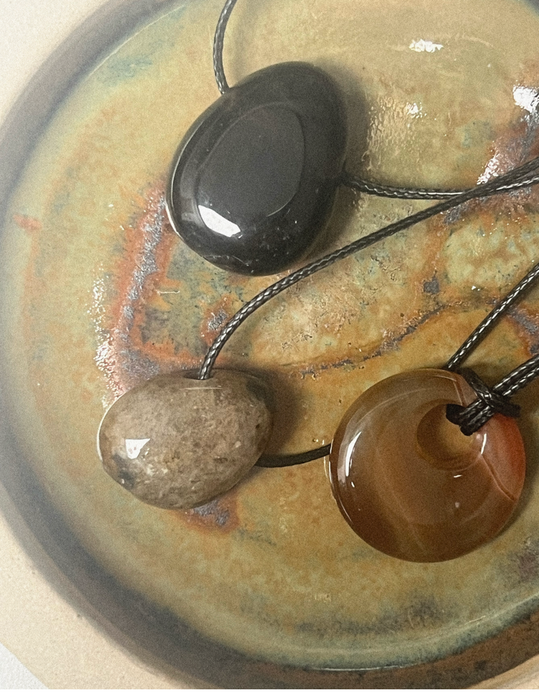 Roya - Carnelian Circa Pendant