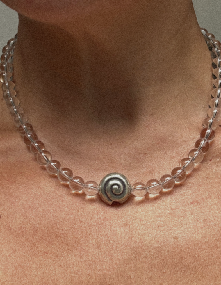 Nurell II - Clear Quartz Necklace