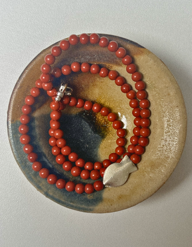 Aurevyn II - Red Jasper Necklace