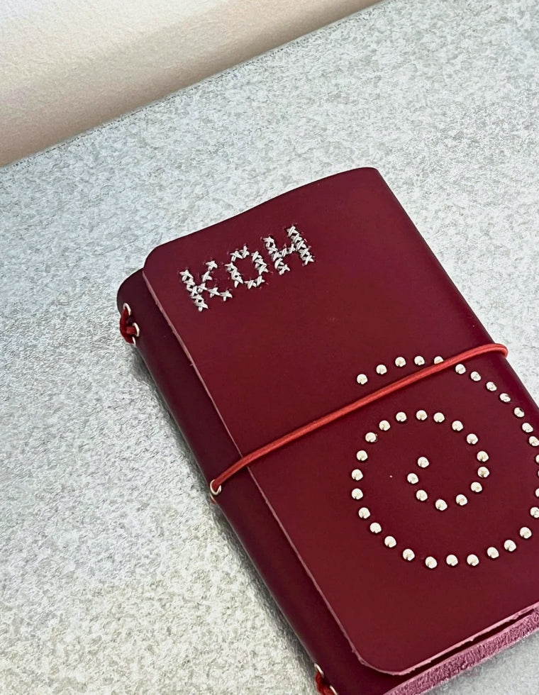 Custom Journal Initials Addition by Palm of Feronia