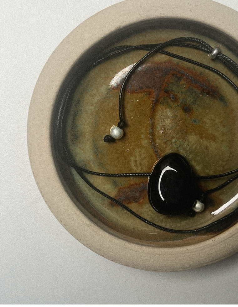 Moros II - Smoky Quartz Forma Pendant