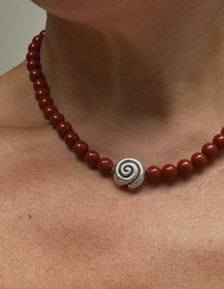 Kireth - Red Jasper Necklace
