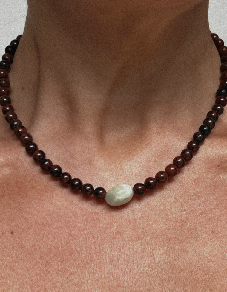 Serithan - Mahogany Obsidian Necklace