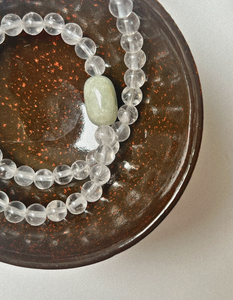 Aeris - Clear Quartz & Beryl Necklace