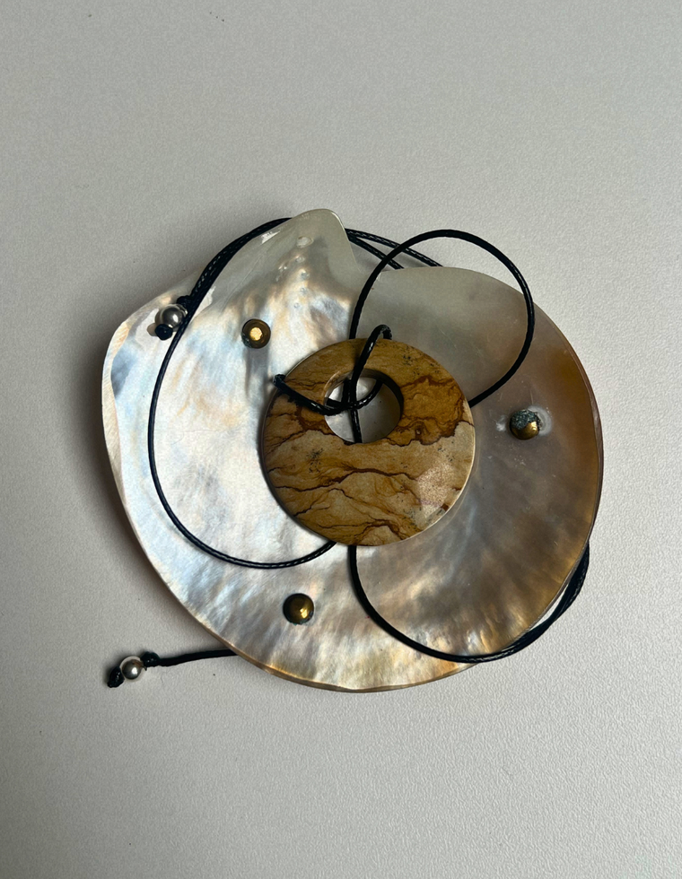 Picture Jasper Circa Pendant – Large