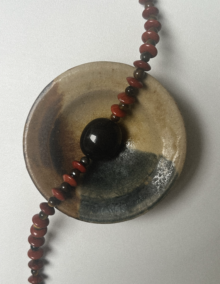 Cindara - Brecciated Jasper & Tiger Eye Necklace
