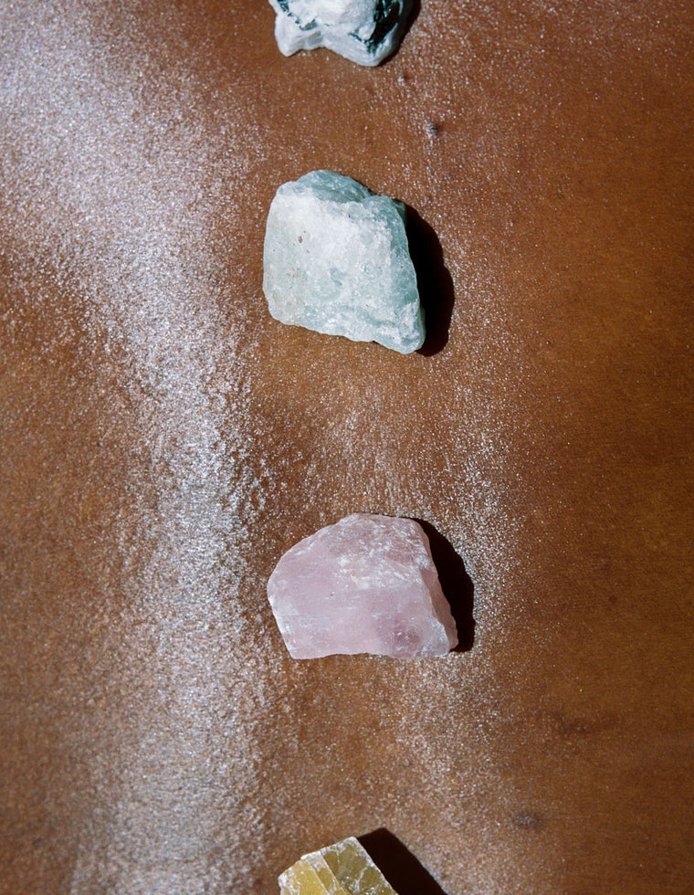 Raw Rose Quartz