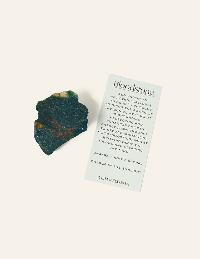 Raw Bloodstone.
