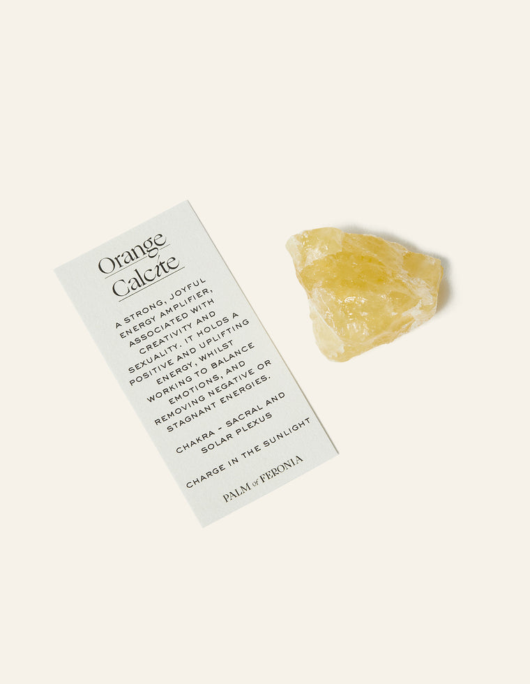 Raw Orange Calcite