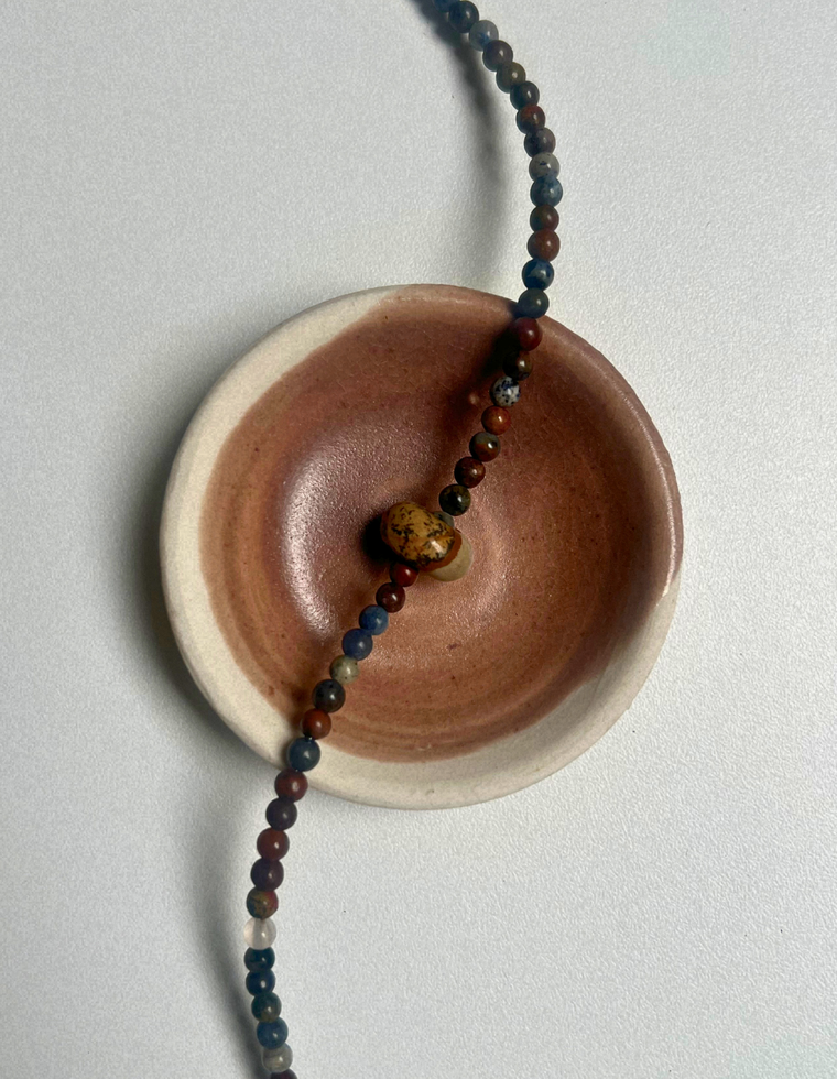 Idle Hands 44 - Dumortierite Movement Necklace