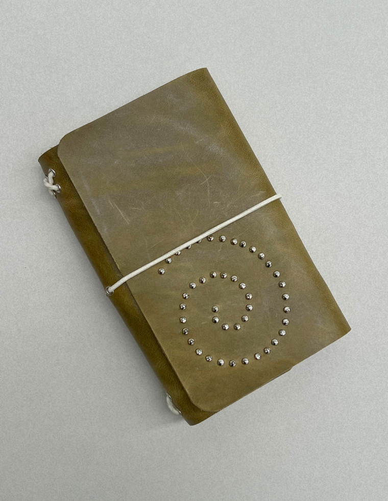 The Spiral Field Journal – Green Patina
