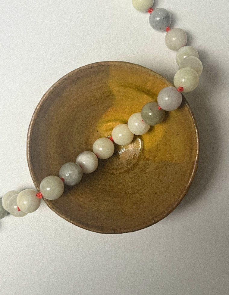 Olythra - Bowenite Heirloom Necklace