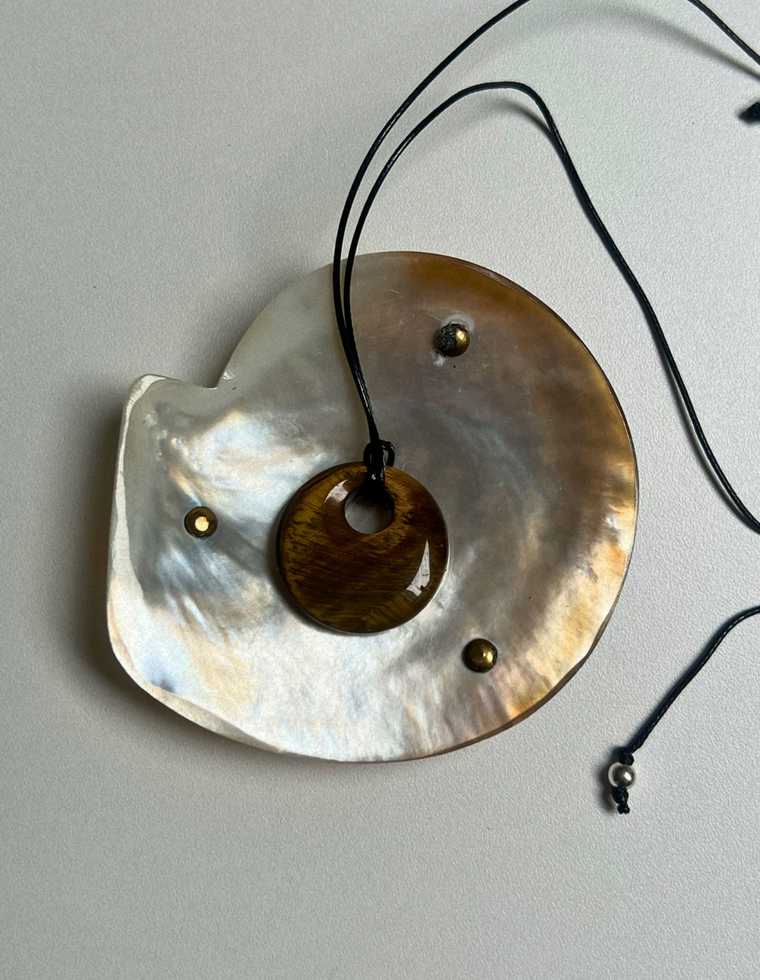 Tiger Eye Circa Pendant