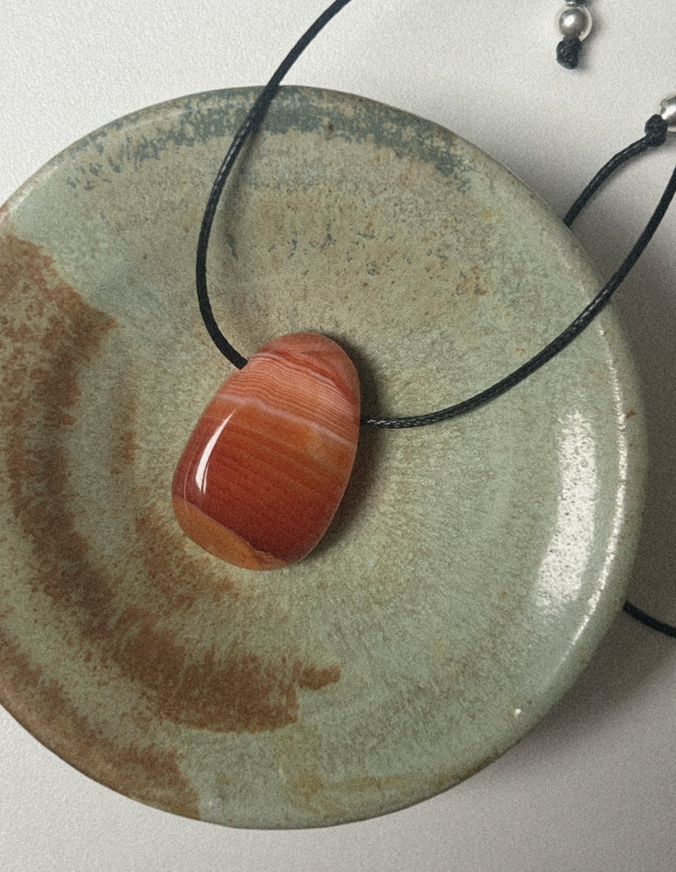 Nymeral II - Carnelian Forma Pendant