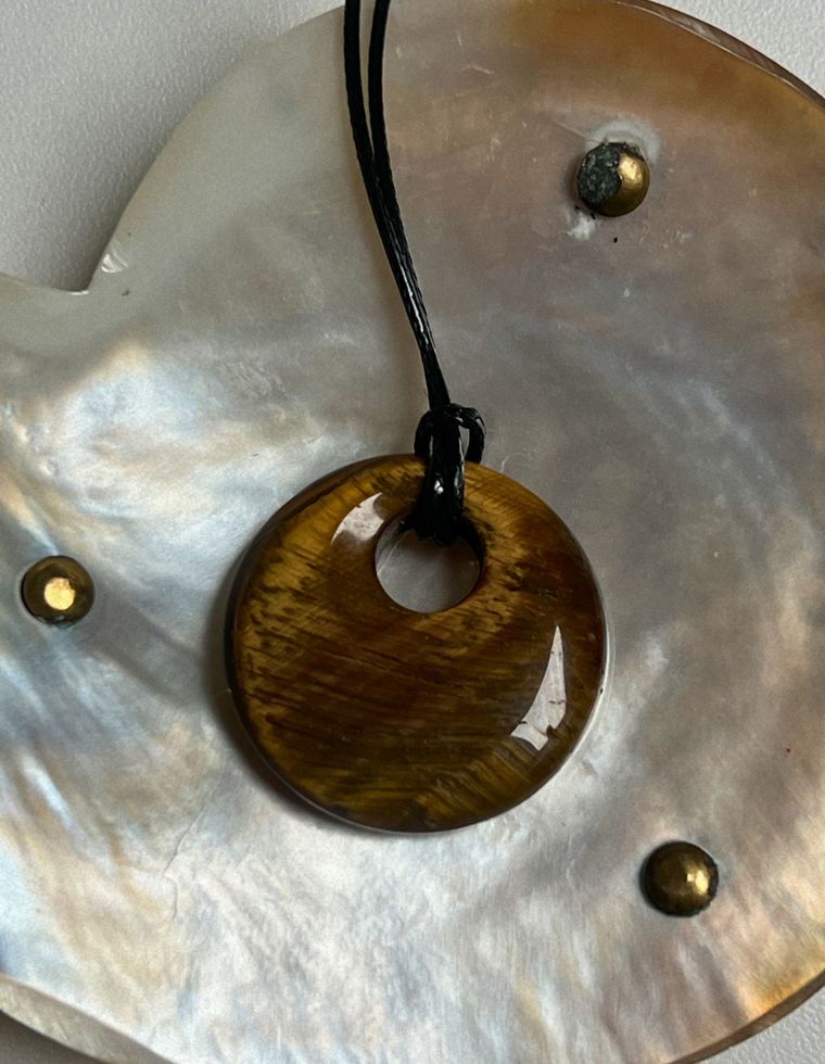 Tiger Eye Circa Pendant