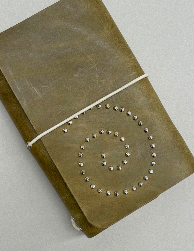 The Spiral Field Journal – Green Patina