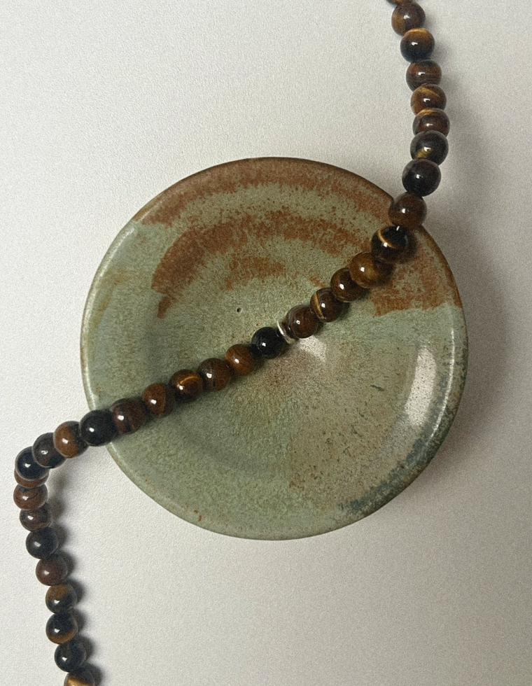 Anchor Four - Tiger Eye Necklace