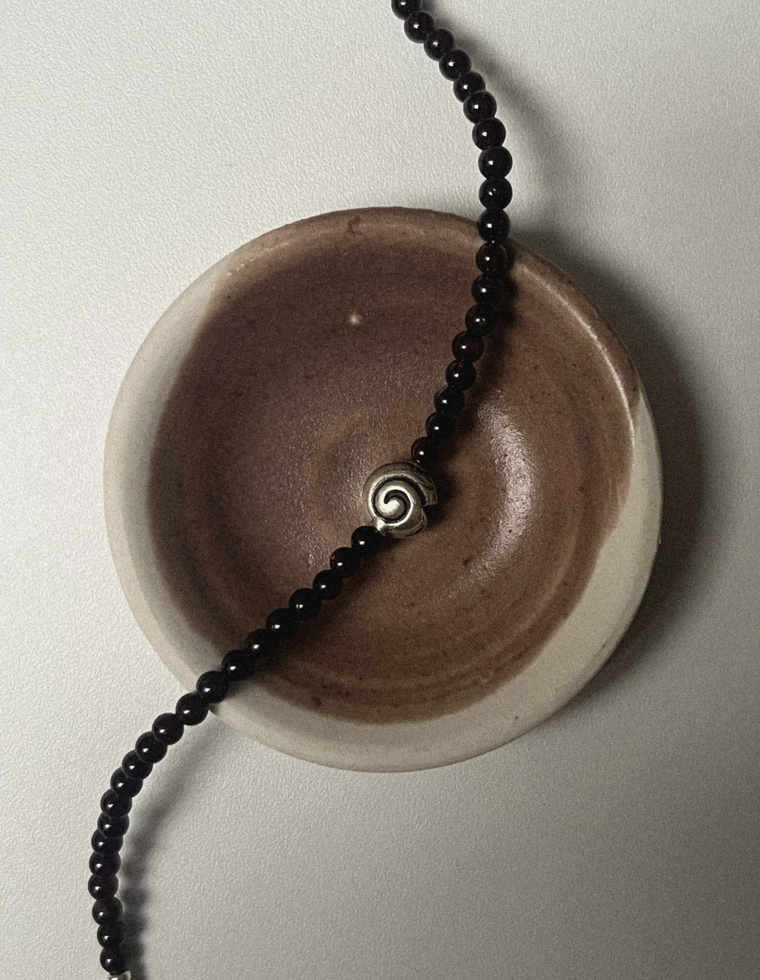 Faylin - Garnet Necklace