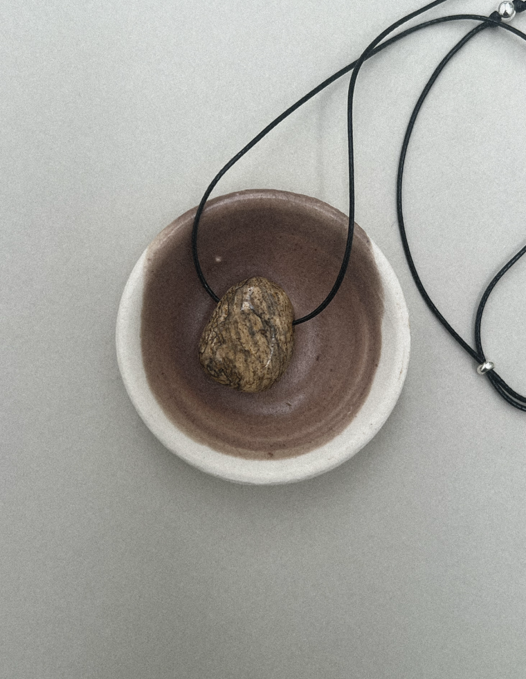 Orselle - Picture Jasper Forma Pendant