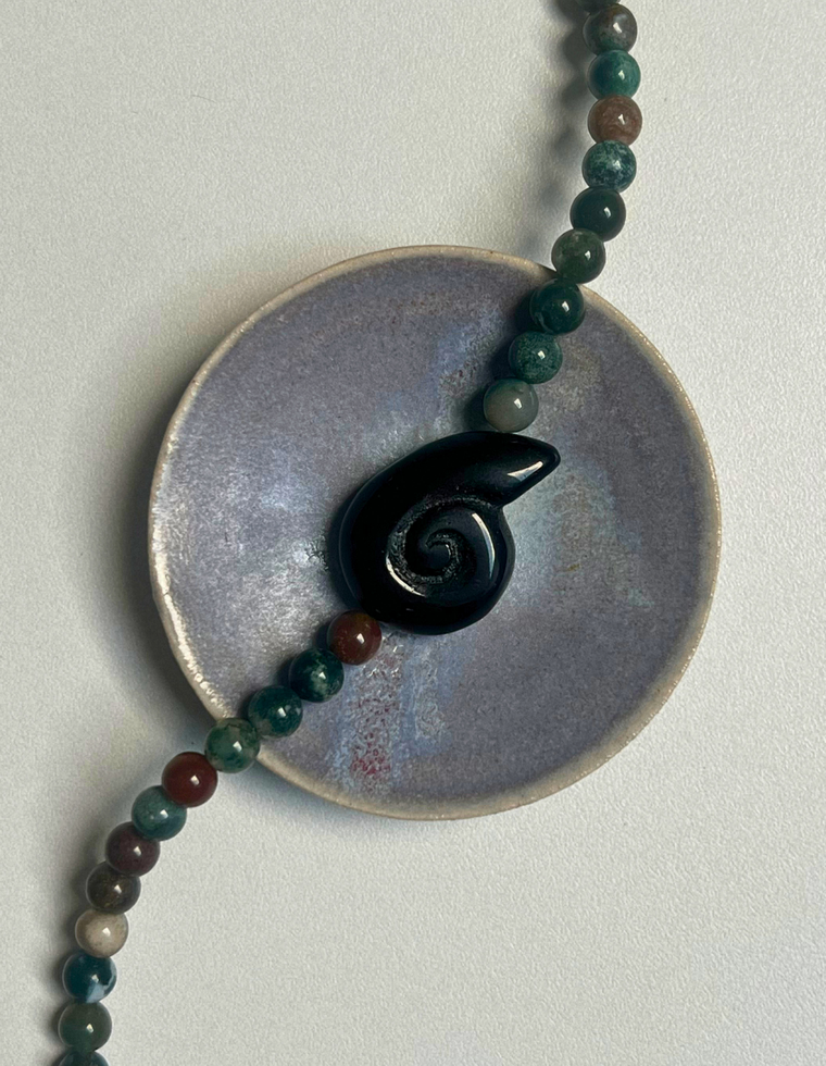 Commonplace 29 – Indian Agate Whorl Necklace