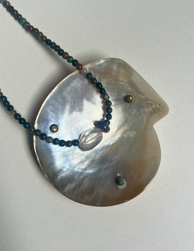 Drift 2 - Indian Agate & Clear Quartz