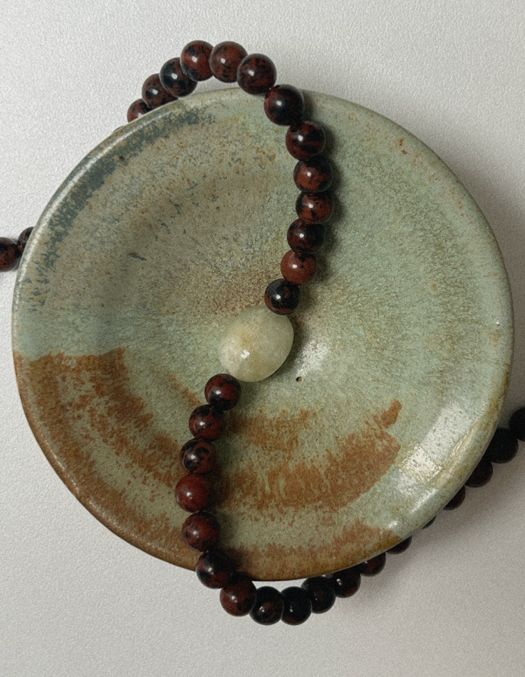 Serithan - Mahogany Obsidian Necklace